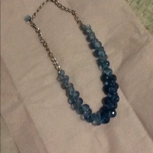 Blue necklace